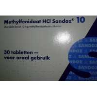 Ritalin 10mg - 30 Pills - Dutch Pharmacy