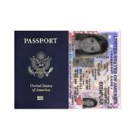 America Passport + ID Card